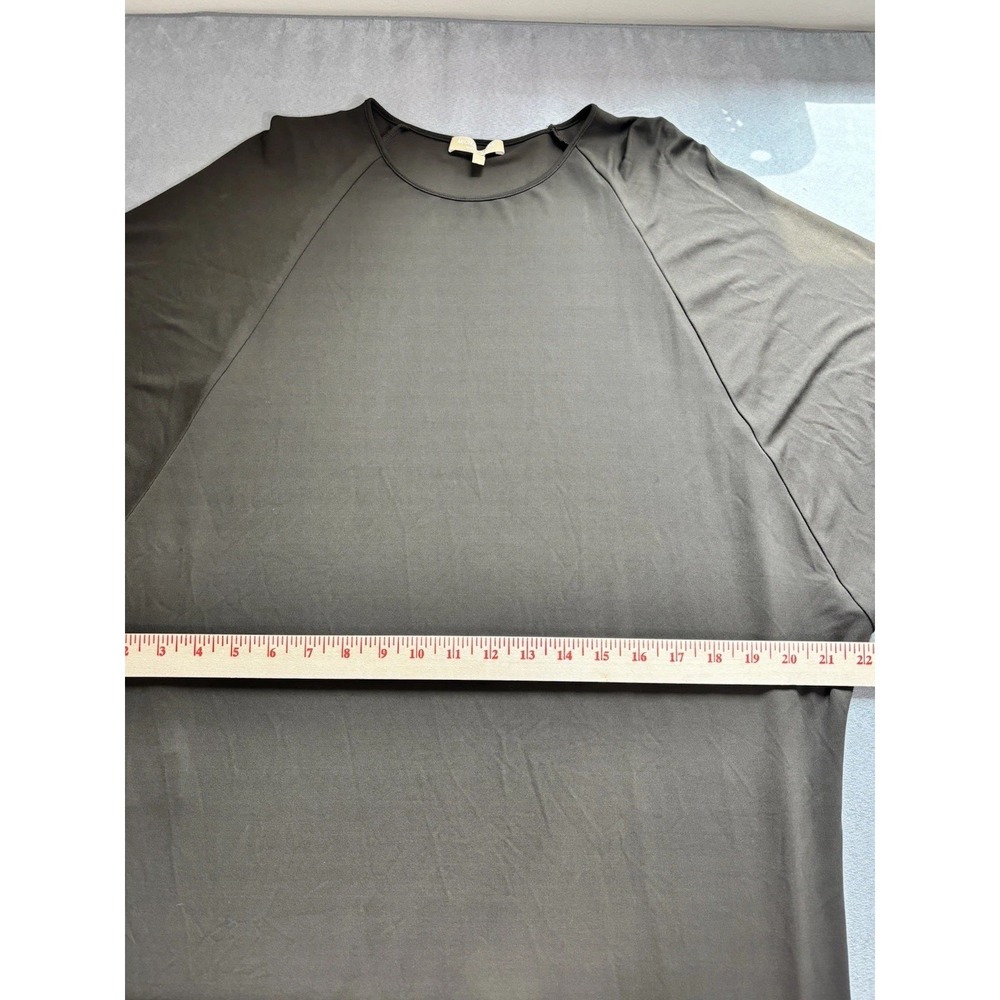 Michael Kors Collection Italy Womens Brown Dolman Sleeve Dress Sz 8 Luxe Minimal - Picture 7 of 13